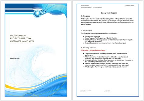 microsoft word annual report template